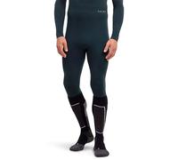 FALKE Wool-Tech Protective 3/4 M Ti Laine Fil Fonctionnel séchage Rapide 1 pièce, Couche de Base inférieure Homme, Vert Holly 7385, XL