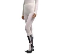 FALKE Wool-Tech Protective 3/4 W Ti Laine Fil Fonctionnel séchage Rapide 1 pièce, Couche de Base inférieure Femme, Blanc Off-White 2040, L