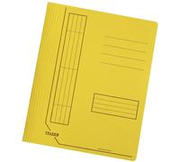 Falken 11287513 Dossier rapide - A4, agrafage commercial et administratif, carton manila, jaune