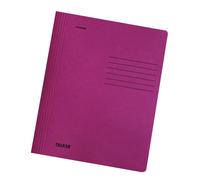 Falken 11287539 Dossier de reporting - A4, agrafage commercial et administratif, carton manila, rouge foncé