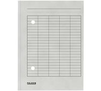 Falken 80001571 Dossier de circulation - A4, gris, carton manila, 250 g/qm