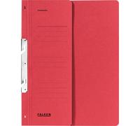 Falken 80004005 Classeur à levier A4 1/2 couverture, rouge, carton de manille, 250 g/m2