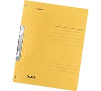 Falken classeur à anneaux 80000938 DIN A4 couverture entière agrafée par l'administration jaune
