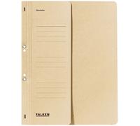 Falken classeur à oeillets 80003833 DIN A4 agrafage commercial 250g carton chamois