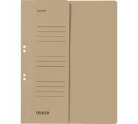 Falken classeur à oeillets 80003866 DIN A4 demi-couverture agrafage administratif gris