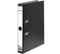 Falken Classeurs suspendus en carton rigide. Fabriqués en Allemagne. 5 cm de largeur, format A4, noirs, avec suspension pivotante en plastique.