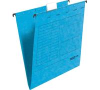 Falken dossier suspendu 11287760 ouvert sur le côté bleu 5 pcs/paquet.