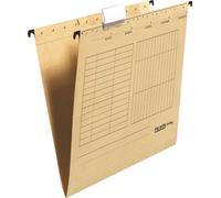 Falken dossier suspendu 80004328 A4 ouvert sur le côté carton kraft brun