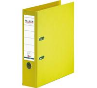 Falken Falken Chromocolor classeur PP plein A4, S80, avec étiquette à insérer jaune