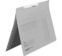 Falken Falken classeur à levier, pour DIN A4, 320g/m² Manila-RC-Crt., double pli pour l'agrafage commercial et administratif, avec fente de perforation grise
