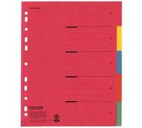 Falken intercalaire carton 230g a4 extra large 5 positions 80002009 G