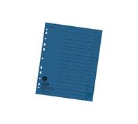 Falken intercalaires, format a4, carton kraft rc, bleu 80001605 G