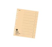 Falken - Diviseurs en carton recyclé A4-100er Pack chamois