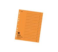 Falken - Diviseurs en carton recyclé A4-100er Pack orange