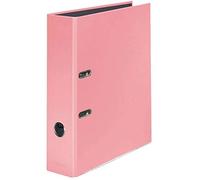 Falken PastellColor Classeur à anneaux en plastique Motif flamant rose 8 cm de large Format DIN A4