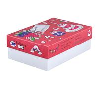 Falken - Ref. 22002288000F - Story box Birthday - Carton de 5 boîtes cadeau avec couvercle - Boîte pensée pour chaque événement marquant - Long 36cm x largeur 24 cm x Hauteur 12 cm - La Birthdays Box