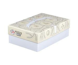Falken - Ref. 22002304000F - Story box Wedding - 1 boîte cadeau avec couvercle - Boîte pensée pour chaque événement marquant - Long 36cm x largeur 24 cm x Hauteur 12 cm - Box mariage