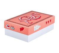Falken - Ref. 22002312000F - Story box Love - 1 boîte cadeau avec couvercle - Boîte pensée pour chaque événement marquant - Long 36cm x largeur 24 cm x Hauteur 12 cm - Box amour