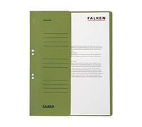 Falken - Réf. 80000490001F - Carton de 50 chemises à oeillet A4 1/2 VD KH - Vert