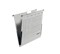 Falken - Réf. 80002694001F - Carton de 25 dossiers suspendus A4 - Gris