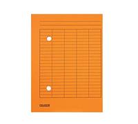 Falken - Réf. 80004211001F - Carton de 100 dossiers circulation carte recy A4 - Orange