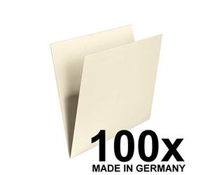 Falken - Réf. 80004369000F - Carton de 100 chemises pour dossier suspendu A4 - Chamois