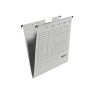 Falken - Réf. 80004427001F - Carton de 25 dossiers suspendus A4 - Gris