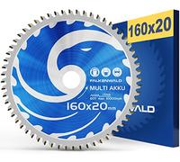 FALKENWALD ® Lame de scie circulaire (MULTI BATTERIE, Ø 160x20 mm) | Disque scie circulaire 160 x 20 multimatériaux - Lame de scie circulaire 160 mm, 60 dents, trou 20 mm