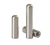 FALKIN Stainless Steel Cylindrical Positioning Pins M2-M8, Round Head With Internal Thread And Hole(5pcs 6X5XM3)
