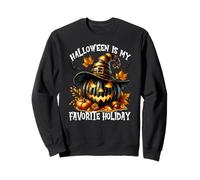 Fall and Halloween is My Favorite Holiday for Witch Mom Sweatshirt