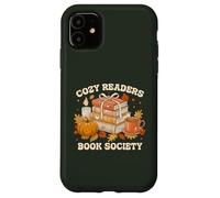 Fall Bibliophile Cozy Readers Book Society T-Shirt Coque pour iPhone 11