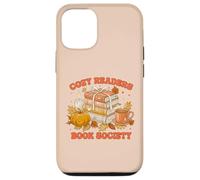 Fall Bibliophile Cozy Readers Book Society T-Shirt Coque pour iPhone 12/12 Pro