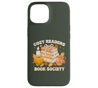 Fall Bibliophile Cozy Readers Book Society T-Shirt Coque pour iPhone 15