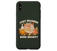 Fall Bibliophile Cozy Readers Book Society T-Shirt Coque pour iPhone XS Max