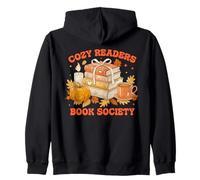 Fall Bibliophile Cozy Readers Book Society T-Shirt Sweat à Capuche