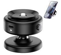 Fall Car Electric Suction Cup Vacuum Magnetic Phone Holder, 360 Rotatable Car Magnetic Phone Holder, 360 Phone Holder for Car, Car Navigation Holder (Black)