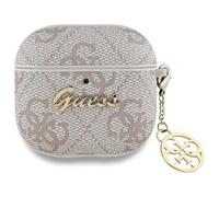 Fall CG MOBILE Guess 4G Charm Collection pour AirPods 4 Rose