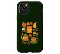 Fall Comforts Cozy Cottage Core Tea and Fall Hygge Design Coque pour iPhone 11 Pro