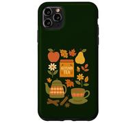 Fall Comforts Cozy Cottage Core Tea and Fall Hygge Design Coque pour iPhone 11 Pro Max