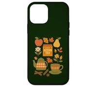 Fall Comforts Cozy Cottage Core Tea and Fall Hygge Design Coque pour iPhone 12 Mini