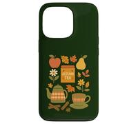 Fall Comforts Cozy Cottage Core Tea and Fall Hygge Design Coque pour iPhone 13 Pro