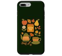 Fall Comforts Cozy Cottage Core Tea and Fall Hygge Design Coque pour iPhone 7 Plus/8 Plus