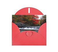 Fall Cr arte de vœux de remerciement Motif paysage de rivière