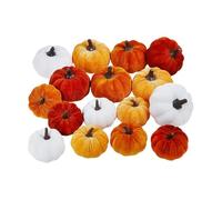 Fall Decoration Pumpkin, Artificial Autumn Gourd with Realistic Texture and Vibrant Seasonal Colors, Excellent for Table Centerpiece, Porch Display, Halloween, Thanksgiving, and Harvest Parties