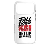 Fall Down Seven Times Get Up Huit Coque pour iPhone 17 Pro