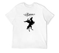 Fall El Zorro Legend Vintage Rare Throwback Old School TV Movie T-Shirt Mens T-Shirt White 3XL