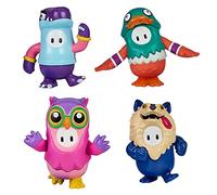 Fall Guys- Pack DE 4 Figurines Miniatures Groupe des Animaux 4 CM À Collectionner, 62578
