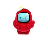 Youtooz Fall Guys Fall Guys X Among Us Crewmate 22 Cm Teddy Rouge Enfants