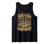 Fall in Love with Corn Mazes Autumn Harvest Fun Débardeur