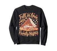 Fall in Love with Family Nights Cozy Autumn Sweatshirt